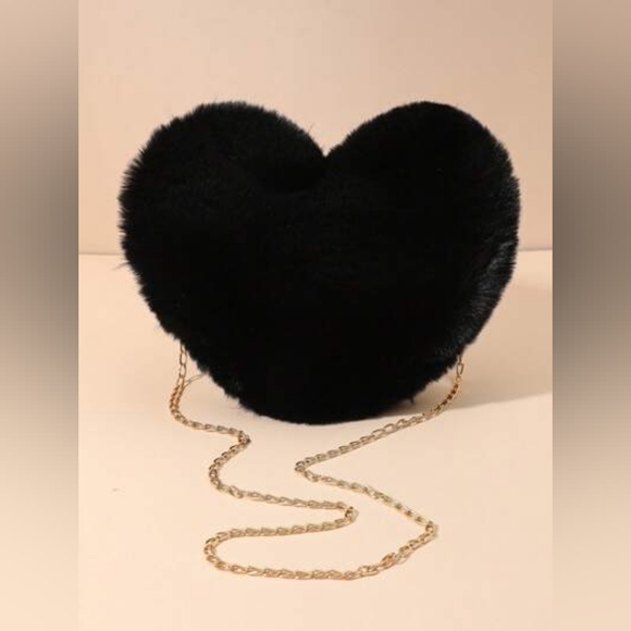 unbranded Handbags - Heart-Shaped Crossbody Bag (NEW)